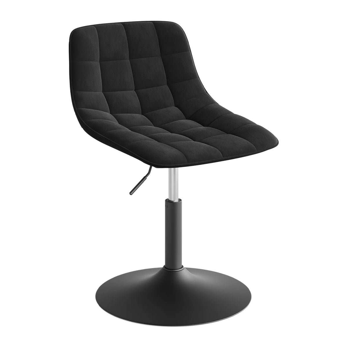 Make-up kruk – Met rugleuning – 360° draaibaar – Zithoogte 38–49,5 cm