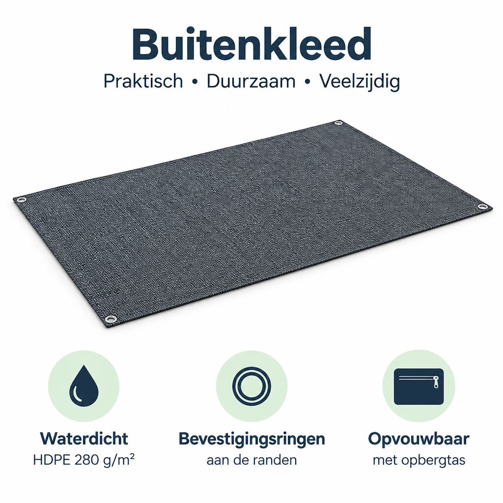 Belangrijkste voordelen en eigenschappen van buitenkleed
