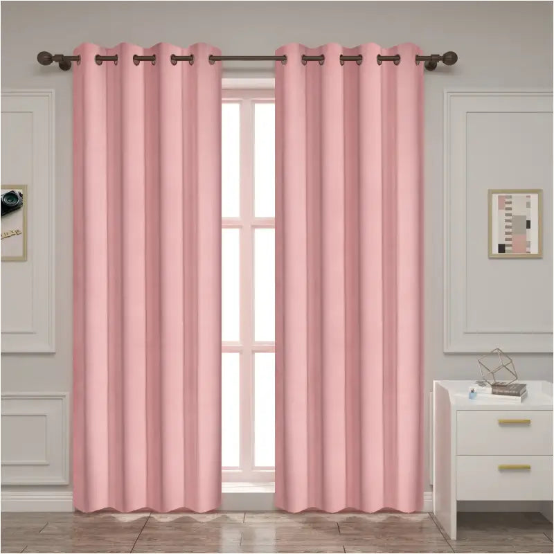 Luxe fluwelen verduisteringsgordijn van BukkitBow, dubbel geweven, 140cm breed, in verschillende lengtes, elegant en donker makend.