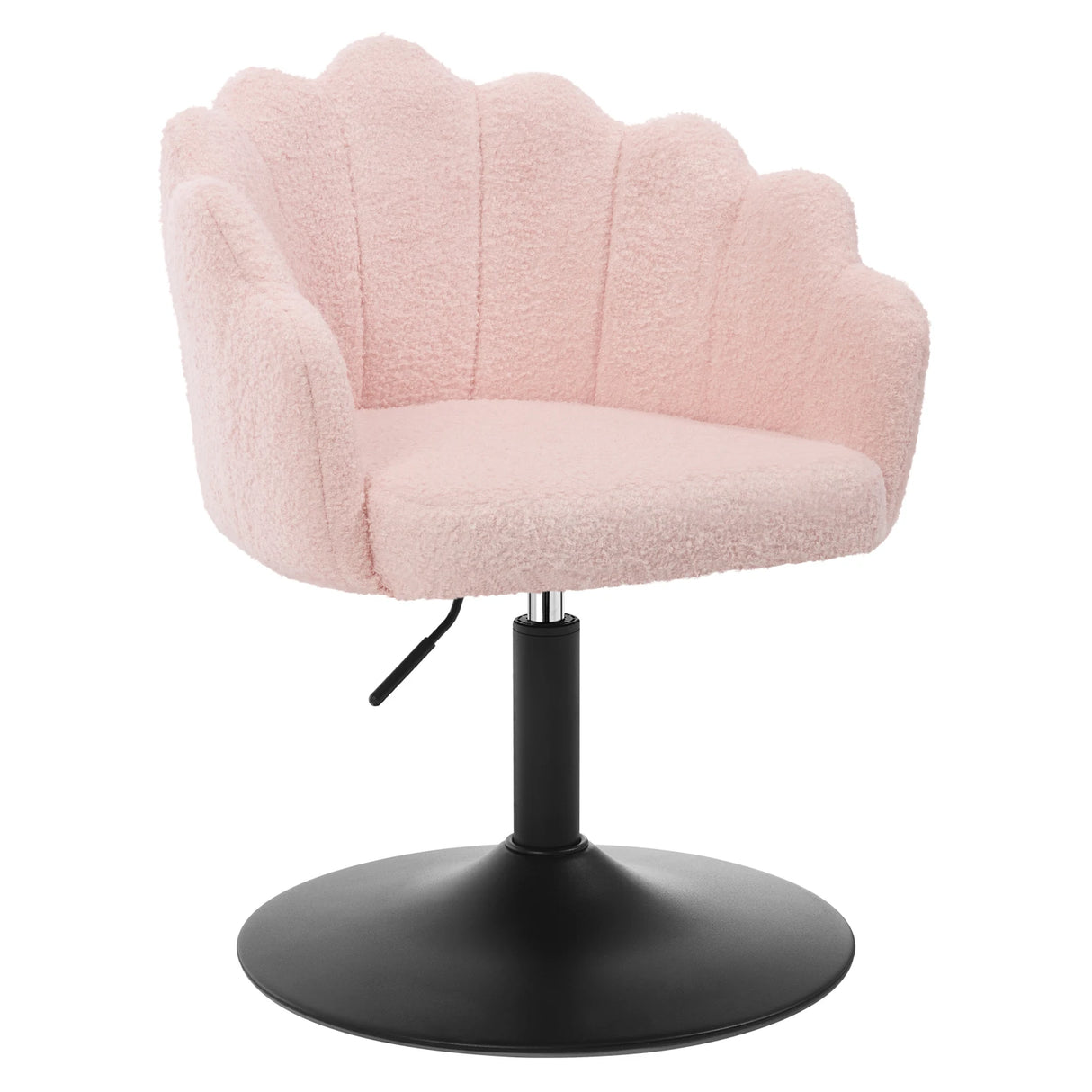 BukkitBow make-up barkruk met bloemvormig ontwerp, hoogte verstelbaar en comfortabel zitoppervlak, stijlvolle decoratie voor elke ruimte