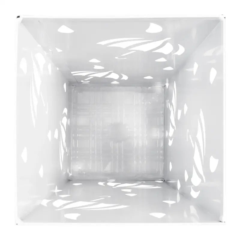 BukkitBow metalen paraplustandaard met regenwaterontwerp, roestvrij en duurzaam, multifunctioneel gebruik, afmetingen 20x20x49cm.