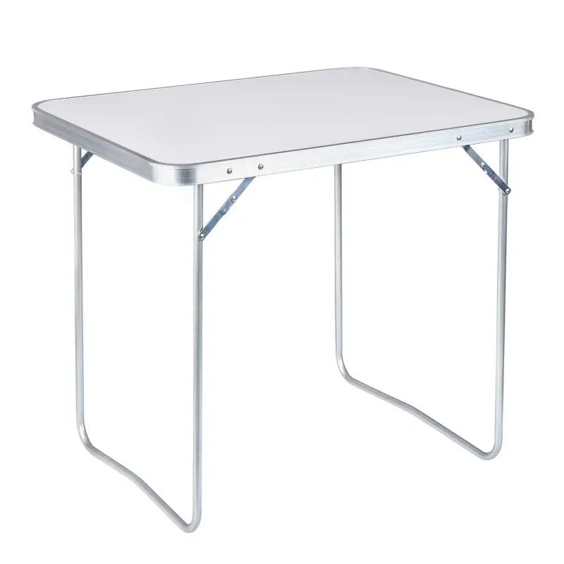 BukkitBow opvouwbare campingtafel van aluminium en MDF, lichtgewicht met 15 kg draagvermogen, geschikt voor outdoor gebruik