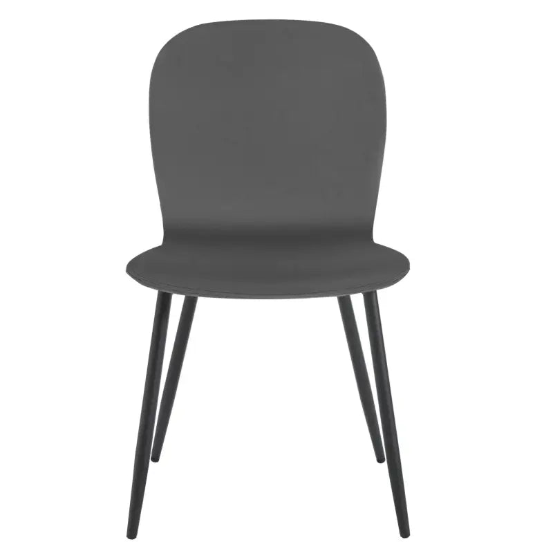 Set van 4 BukkitBow eetkamerstoelen met fluweel bekleding, metalen poten en ergonomisch ontwerp voor multifunctioneel gebruik.