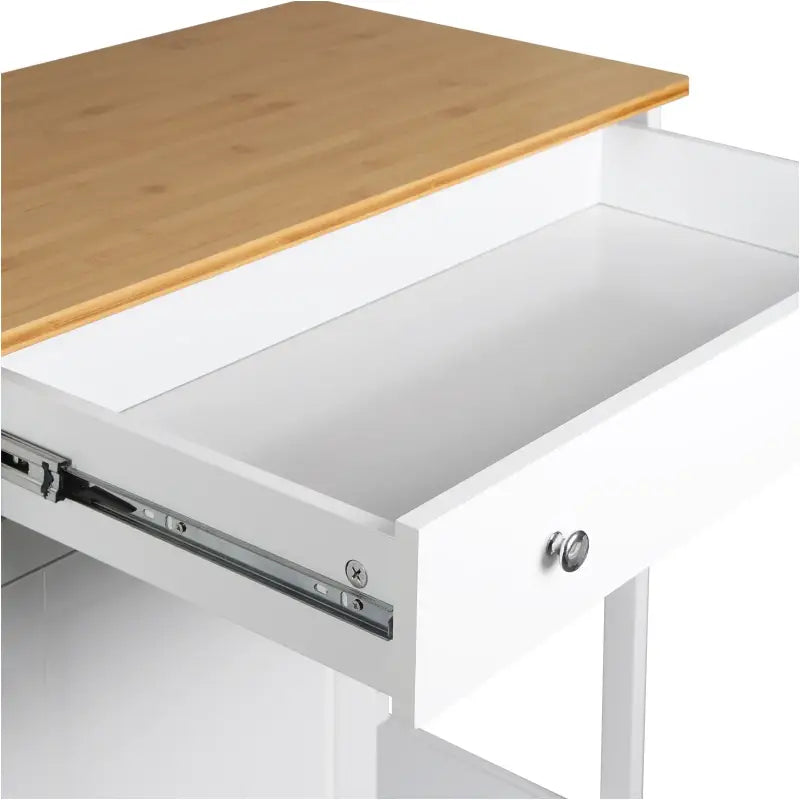 BukkitBow - Multifunctionele Keukentrolley met Bamboe