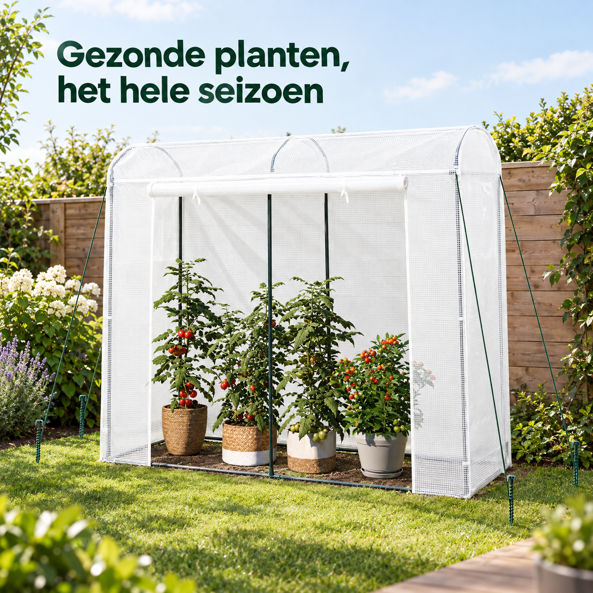 foliekas in gebruik in een passende praktijksituatie