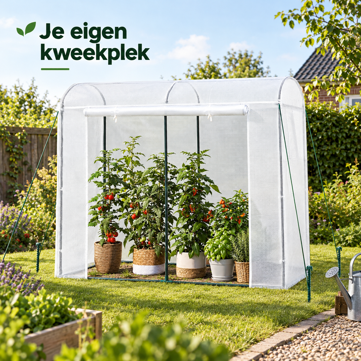 foliekas in gebruik in een passende praktijksituatie