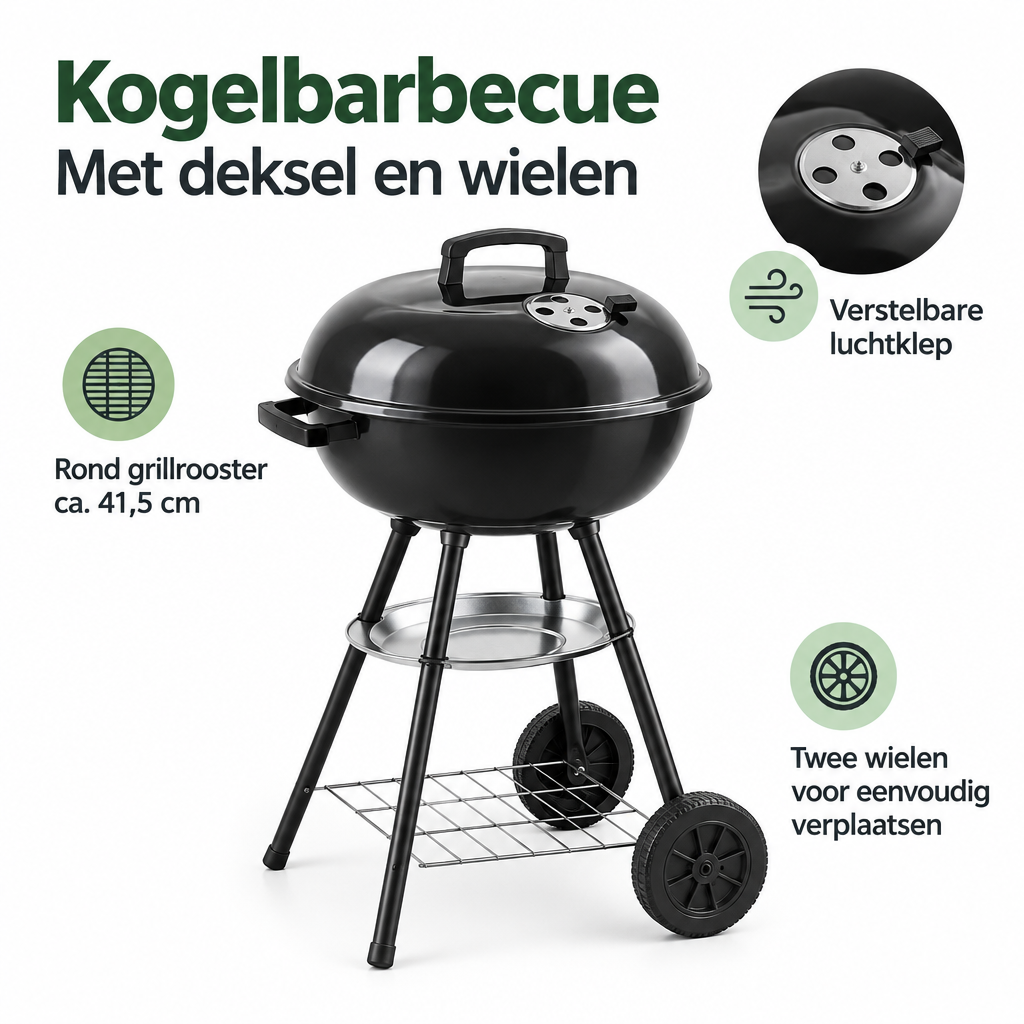 Belangrijkste voordelen en eigenschappen van kogelbarbecue