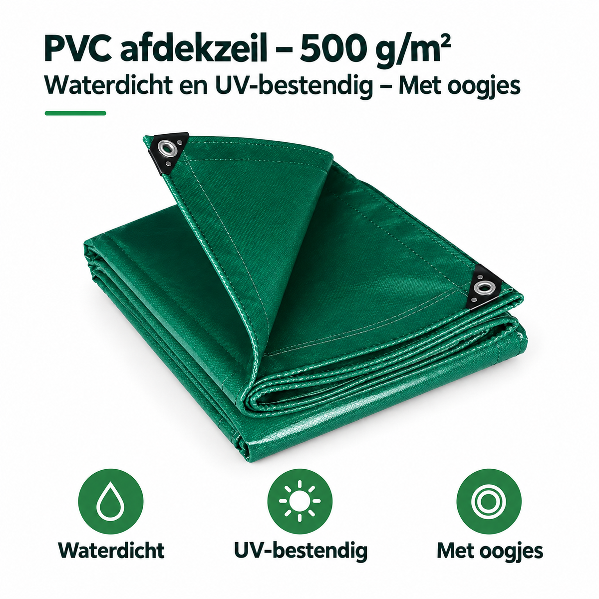 Belangrijkste voordelen en eigenschappen van PVC afdekzeil