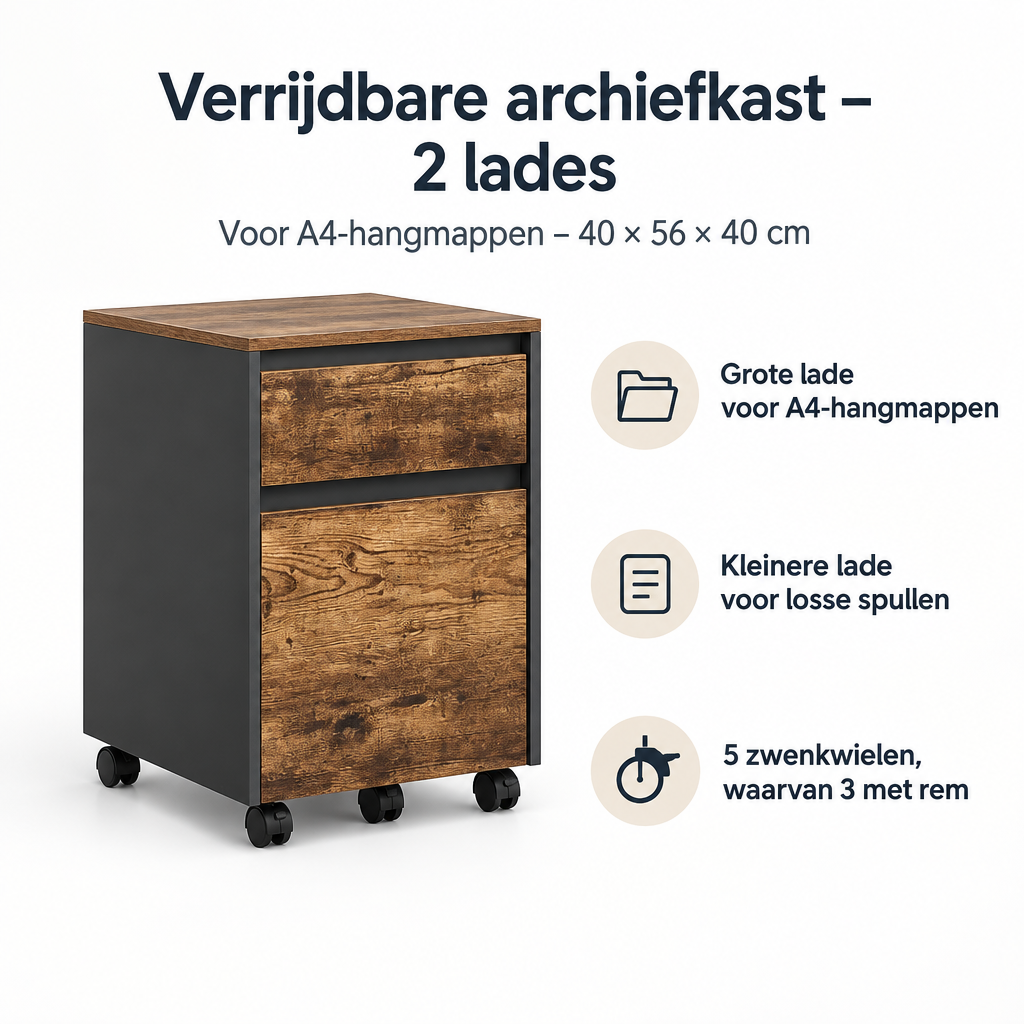 Belangrijkste voordelen en eigenschappen van verrijdbare archiefkast