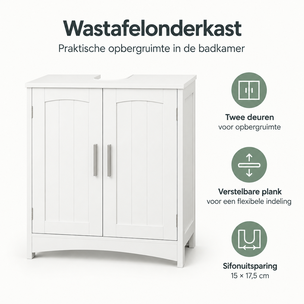 Belangrijkste voordelen en eigenschappen van wastafelonderkast