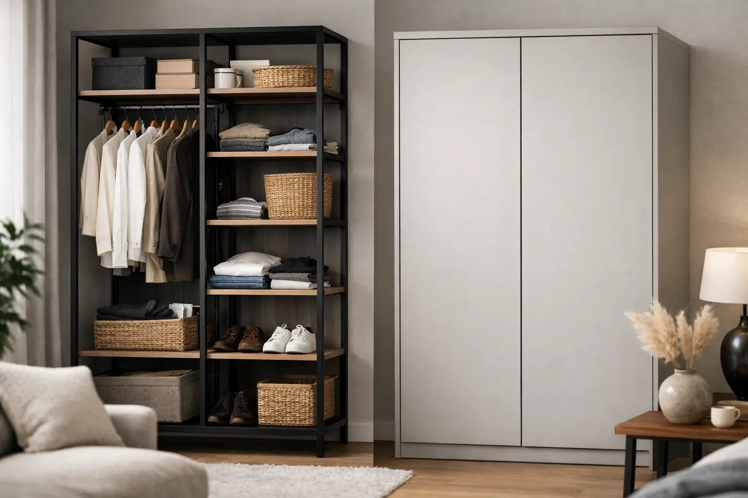 Open kast versus dichte kast: wat past?