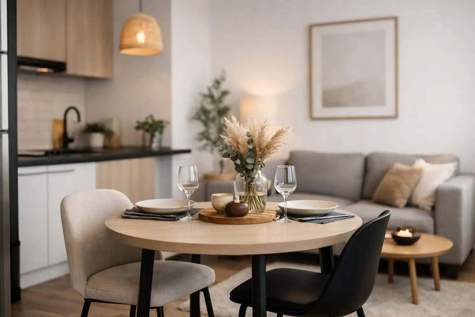 Eettafel kiezen klein appartement? Zo doe je dat