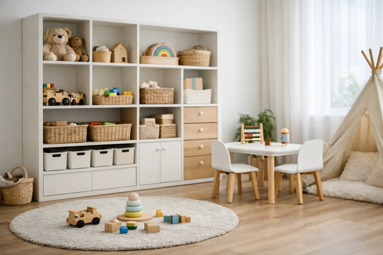 Kinderkast met veel opbergruimte kiezen