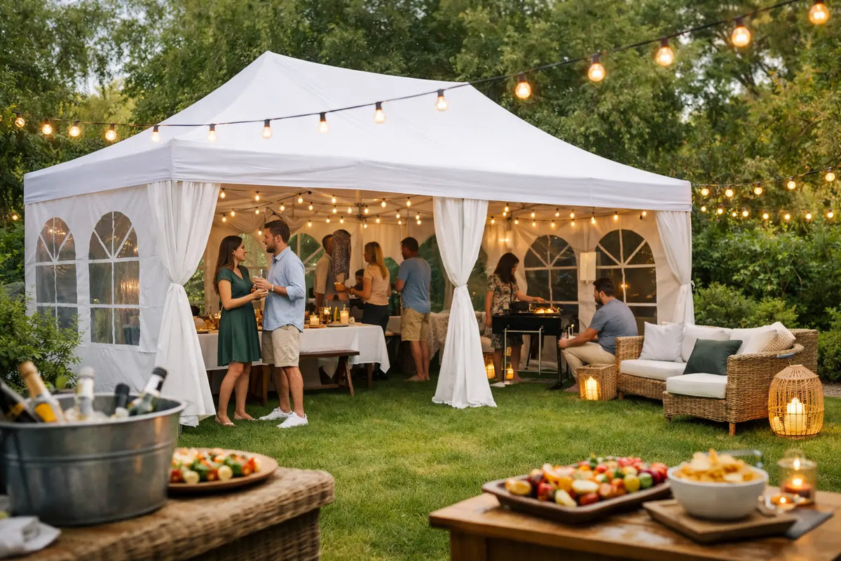 Partytent tuin kiezen voor ieder buitenfeest