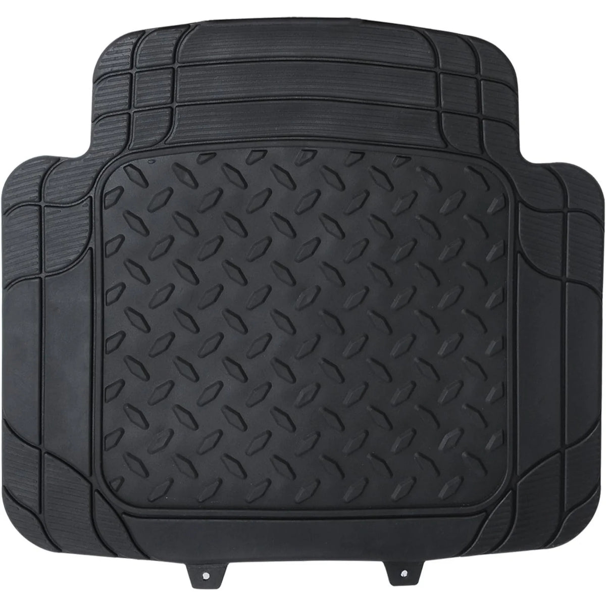 Universal 4PCS Rubber Car Mats Floor Mats Carpet Waterproof Non-Slip