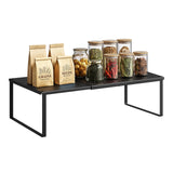 WOLTU Extendable Shelves Kitchenware Storage Rack Metal Spice Organizer Adjusts from 30-45cm for Worktop Kitchen Household Home