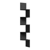 Hoekwandplank – 5 niveaus – Zigzagontwerp – Wandmontage