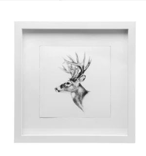 Witte of zwarte 3D fotolijst van MDF met passe-partout, ontworpen door BukkitBow, voor een moderne foto-presentatie