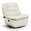 WOLTU Recliner Armchair Relax Chair Single 360° Swivel Sofa with Footrest 95cm Wide Seat with Side Storage Tilting Function Linen Look Fabric