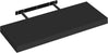 ESituro Wall Shelf Floating Shelf with Invisible Bracket Hanging Wooden Shelf for Bedroom Living Room Office