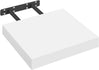 ESituro Wall Shelf Floating Shelf with Invisible Bracket Hanging Wooden Shelf for Bedroom Living Room Office