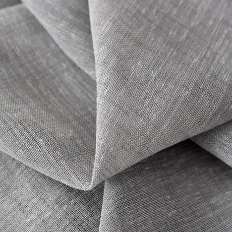 Set van 2 linnenlook vitrage gordijnen van BukkitBow, 140 x 175 cm, lichte en luchtige raamdecoratie voor privacy en stijl.