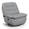 WOLTU Recliner Armchair Relax Chair Single 360° Swivel Sofa with Footrest 95cm Wide Seat with Side Storage Tilting Function Linen Look Fabric