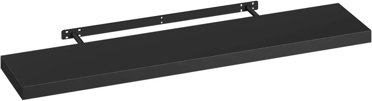 ESituro Wall Shelf Floating Shelf with Invisible Bracket Hanging Wooden Shelf for Bedroom Living Room Office
