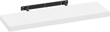 ESituro Wall Shelf Floating Shelf with Invisible Bracket Hanging Wooden Shelf for Bedroom Living Room Office