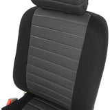 2PCS Universal Car Seat Covers Polyester Seat Protector with Headrest Airbag Protective for Car