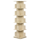 EUGAD 5 Tier 360 Rotating Bookshelf Corner Display Shelf Standing Bookcase Space Saving for Living Room Bedroom