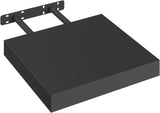 ESituro Wall Shelf Floating Shelf with Invisible Bracket Hanging Wooden Shelf for Bedroom Living Room Office