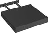 ESituro Wall Shelf Floating Shelf with Invisible Bracket Hanging Wooden Shelf for Bedroom Living Room Office