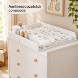 aankleedopzetstuk commode in gebruik in een passende praktijksituatie