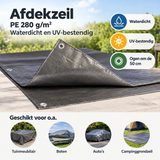 Praktische toepassing en keuzehulp voor afdekzeil