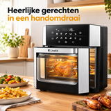 airfryer oven 15 liter in gebruik in een passende praktijksituatie