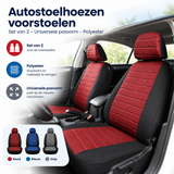 Praktische toepassing en keuzehulp voor autostoelhoezen voorstoelen