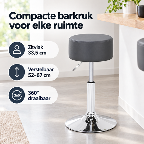 Praktische toepassing en keuzehulp voor barkruk zonder rugleuning