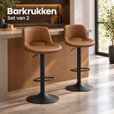 barkrukken set van 2 in gebruik in een passende praktijksituatie