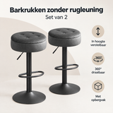 Overzicht van barkrukken zonder rugleuning met de belangrijkste productvoordelen