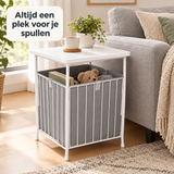 bijzettafel met mand in gebruik in een passende praktijksituatie