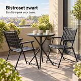 bistroset in gebruik in een passende praktijksituatie