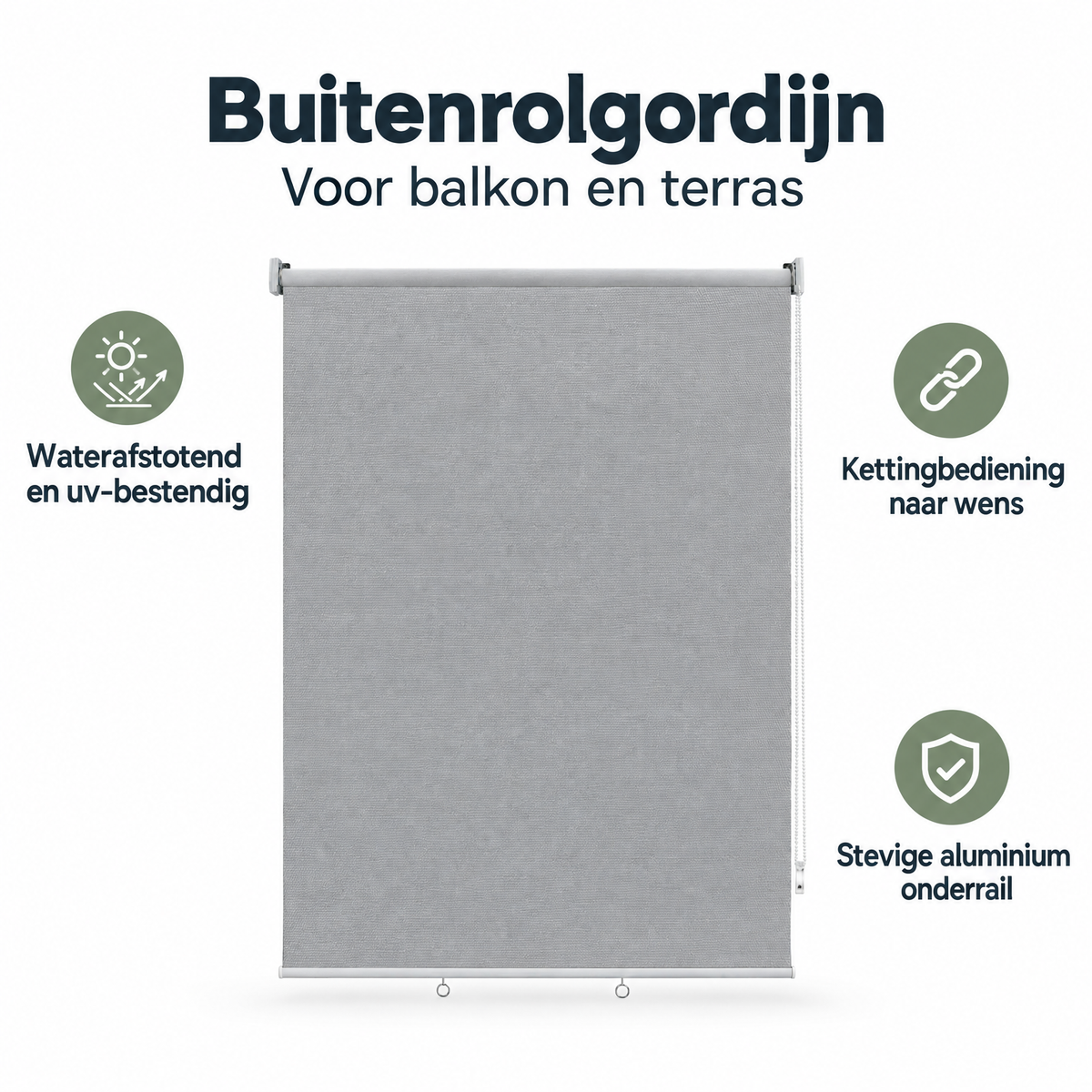 Belangrijkste voordelen en eigenschappen van buitenrolgordijn