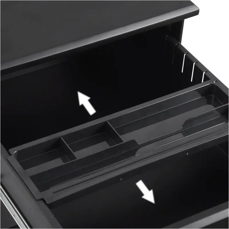 BukkitBow - Archiefkast met Slot - Opbergruimte met 3 Lades