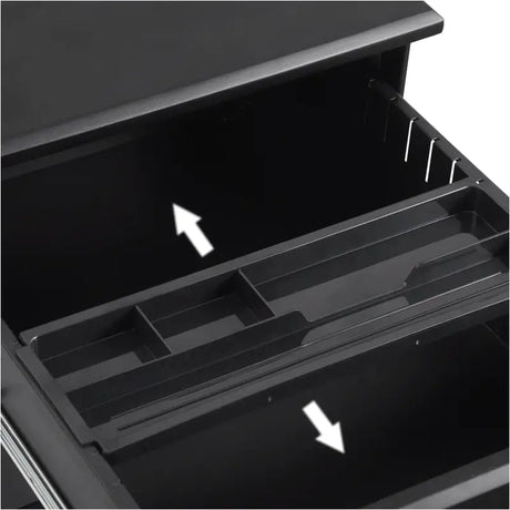 BukkitBow - Archiefkast met Slot - Opbergruimte met 3 Lades