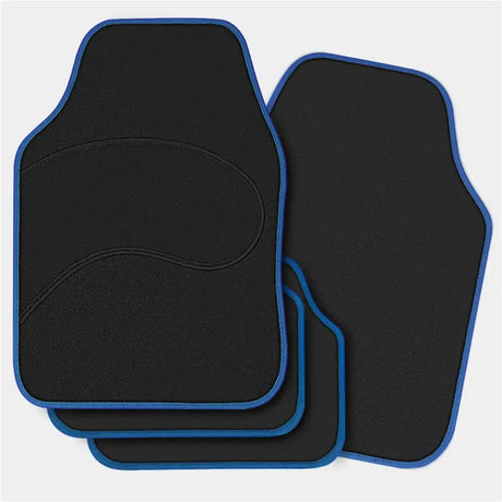 BukkitBow Automatten Set met tapijt en PP-stof, universeel waterafstotend voor- en achtermatten in een auto.