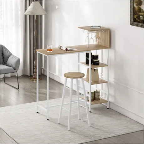 BukkitBow - Bartafel met Planken en Opbergruimte