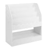 Kinder Boekenkast BukkitBow met 5 compartimenten, opbergkast voor speelgoed en boeken in speelgoedkamer, 70x80x30 cm