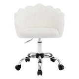 BukkitBow bureaustoel van stof met verstelbare functies en lendensteun voor comfort en ergonomisch zitplezier.