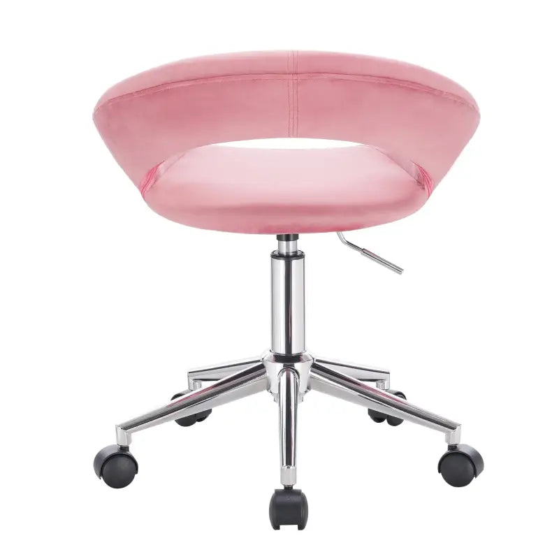 BukkitBow bureaustoel met verstelbare hoogte, dik gewatteerd fluwelen bekleding, ergonomisch ontwerp en 360° draaibaar.